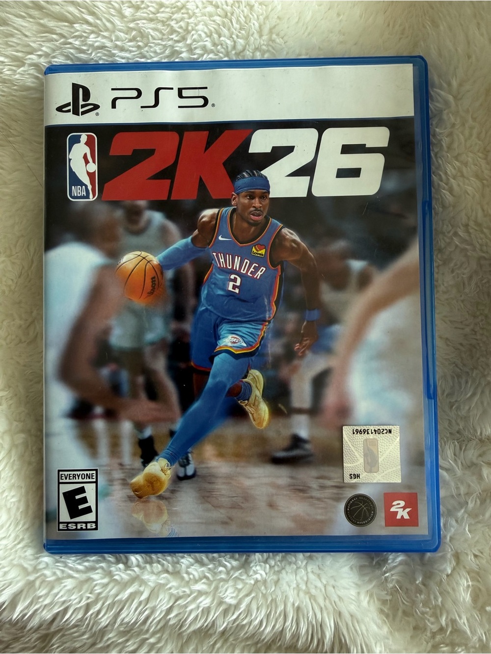 Sony PS5 NBA 2K26 Game - Blue and Red Cover